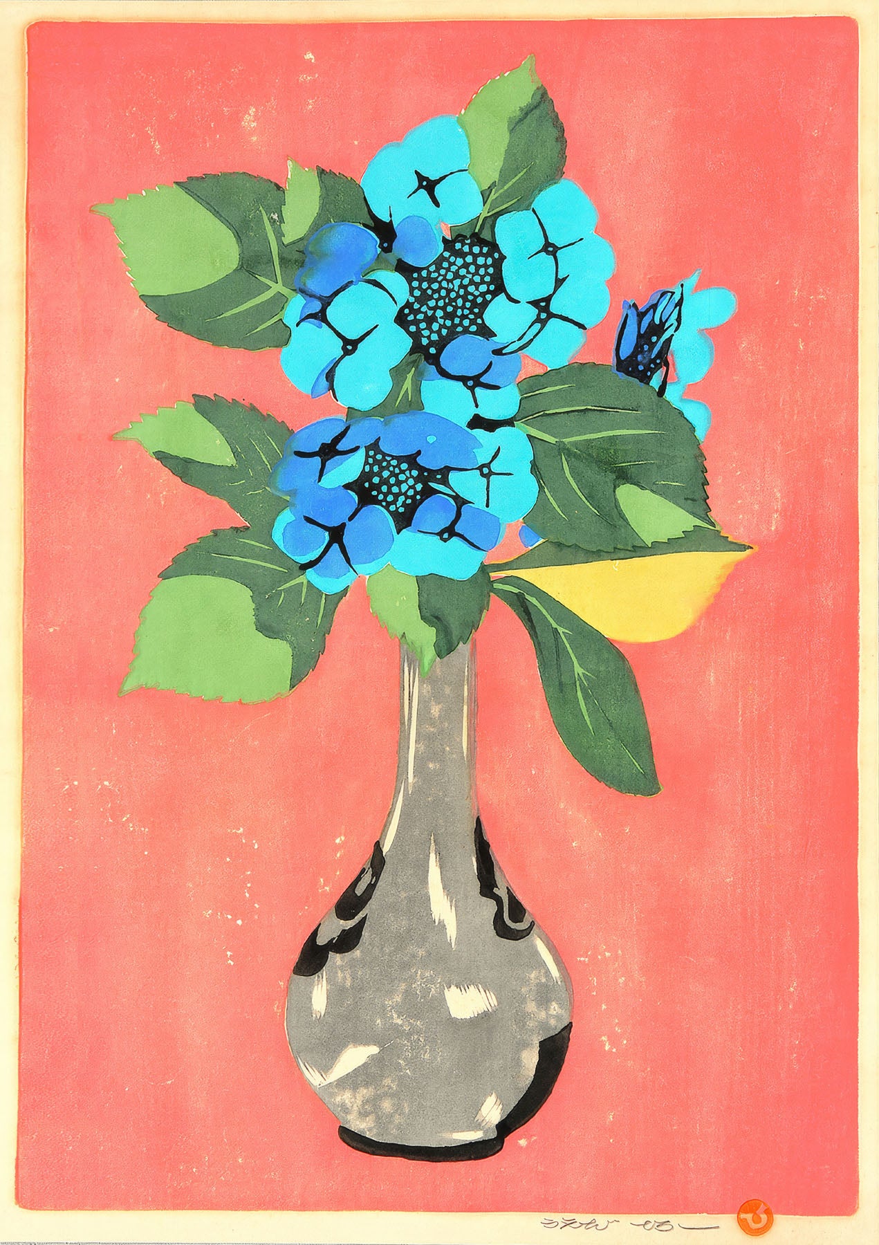 Hydrangea in Vase (1950)