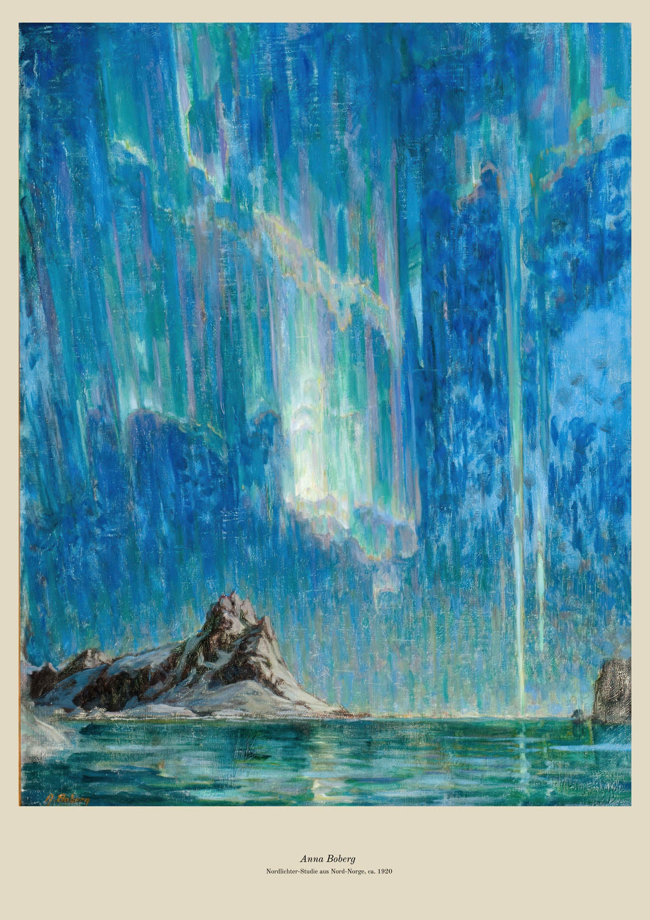 Nordlichter Studie Norwegen Nr 2 (1930)