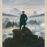 Wanderer über dem Nebelmeer (1818)