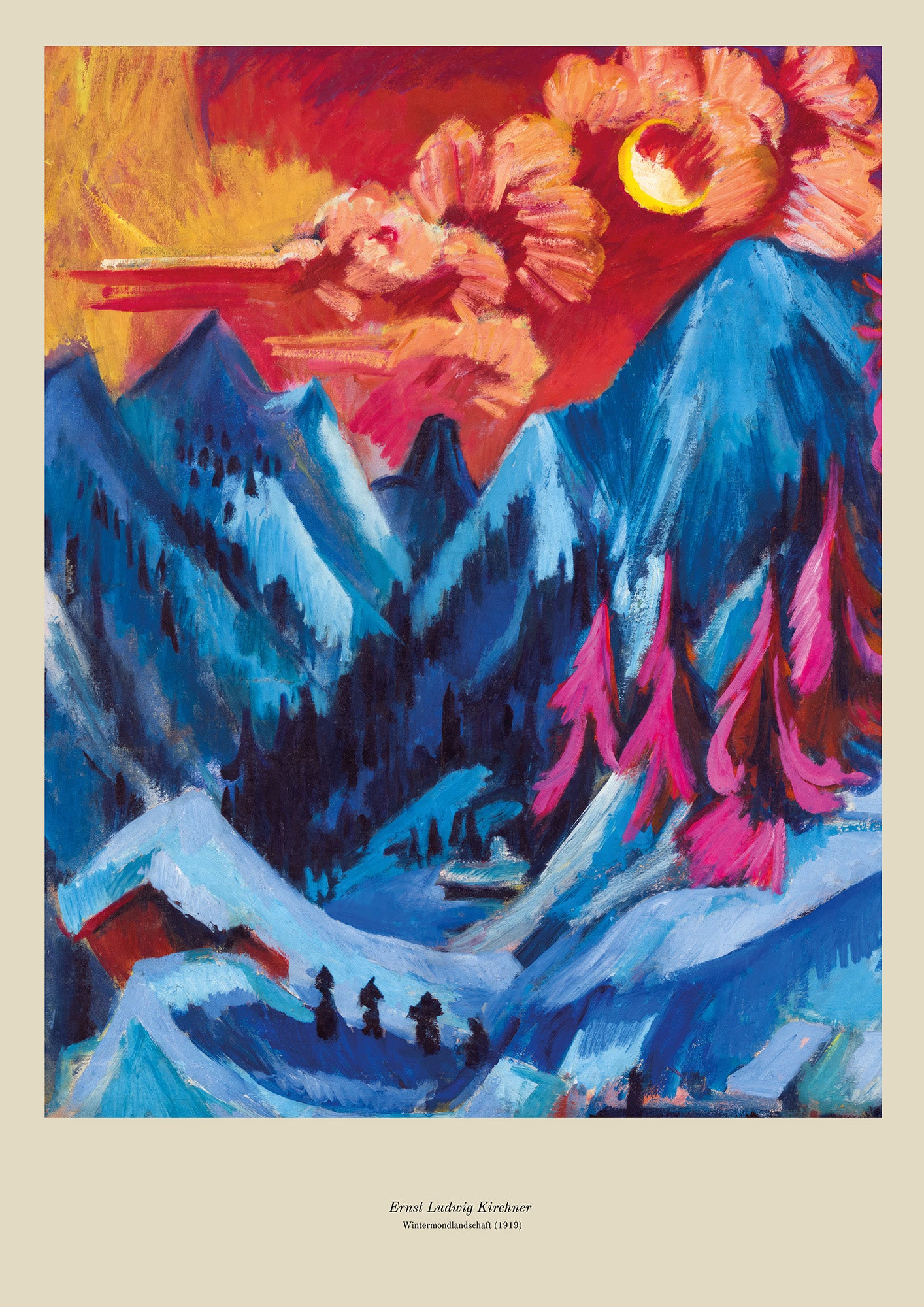 Wintermondlandschaft (1919)