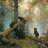 Morgen in einem Kiefernwald (1889)