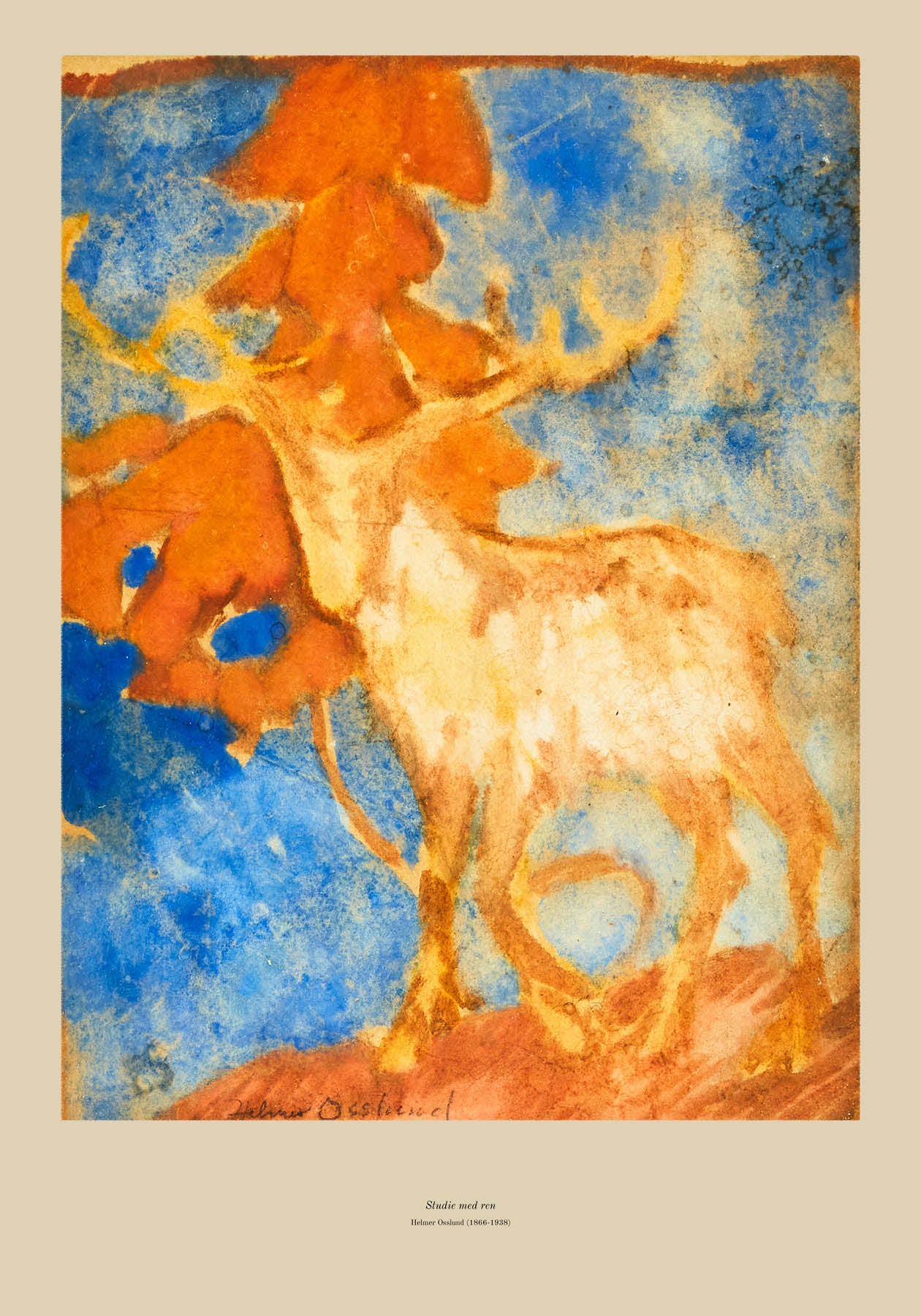 Studie med ren (1866-1938)