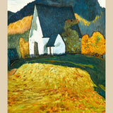 Vy mot Lidens gamla kyrka (1866-1938)