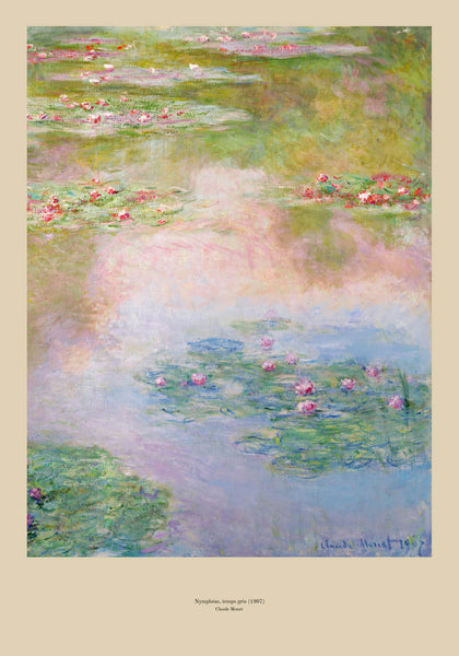 Nymphéas (1907) von Claude Monet Fine Art Print, Kunstdruck