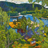 Sommarlandskap, Ramsele (1915-1916)