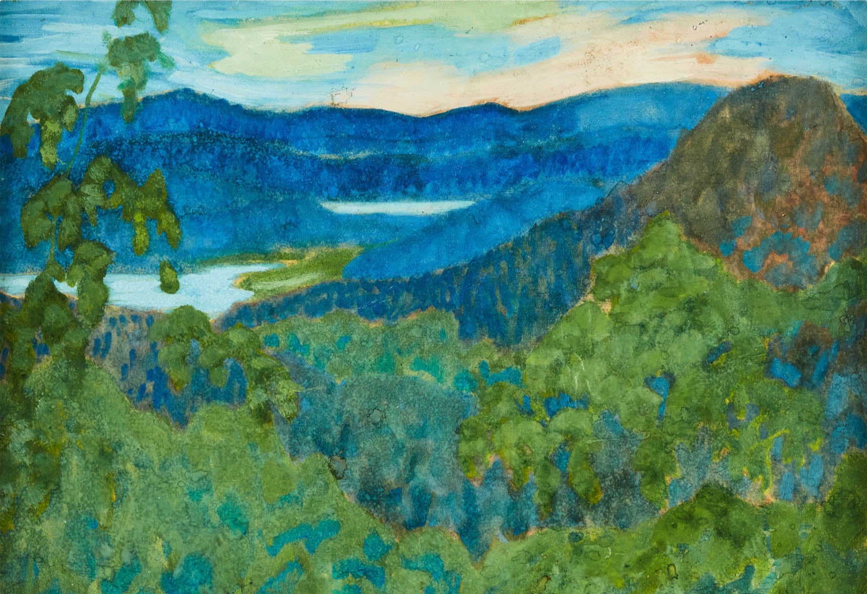 Landskap från Nordingrå (1916)