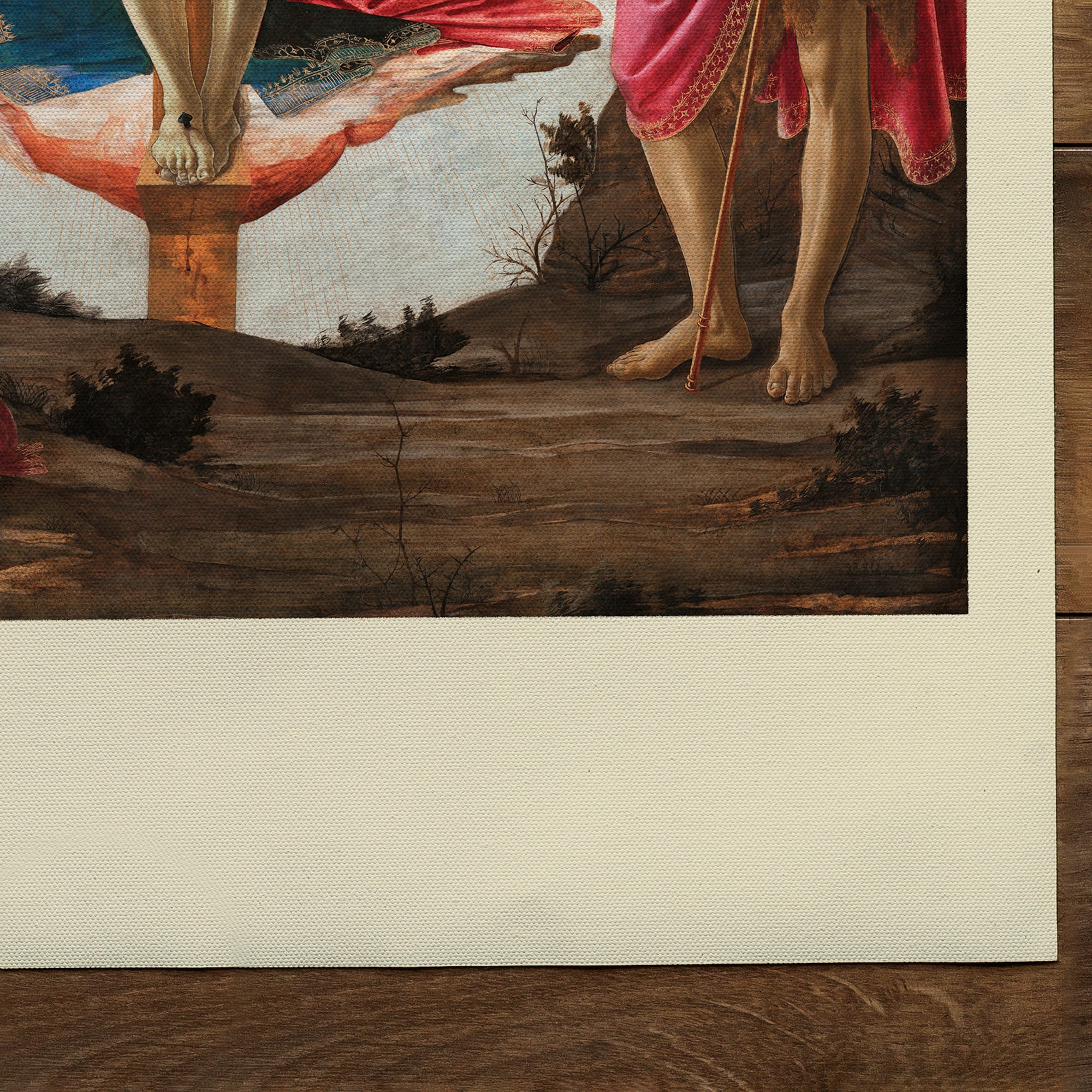 Trinity with Saint Mary Magdalen and Saint John the Baptist, Archangel Raphael and Tobias (1491 1494)