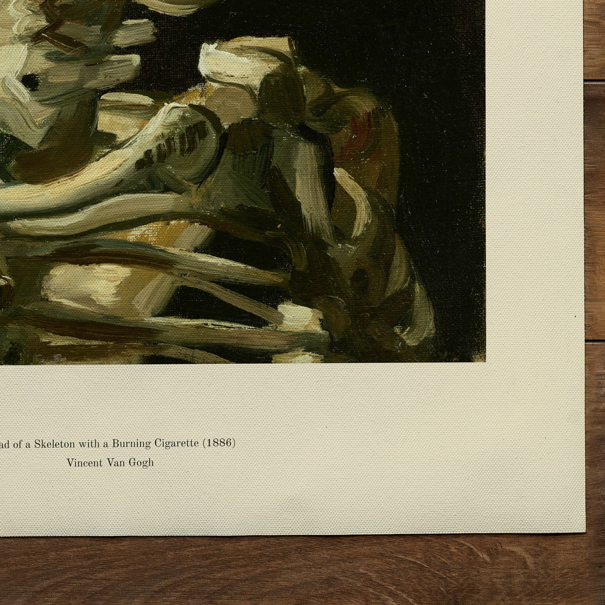 Head of a Skeleton with a Burning Cigarette (1886)