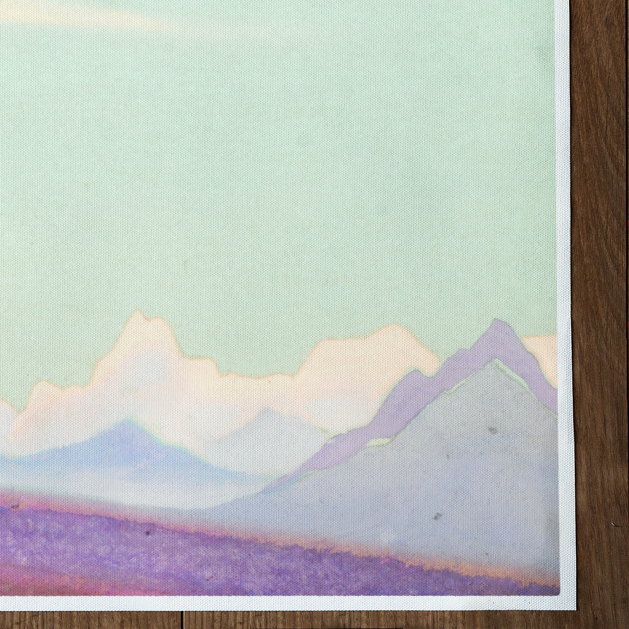 Himalaya (Rosa Gipfel Vor Türkisfarbenem Himmel) (1938)