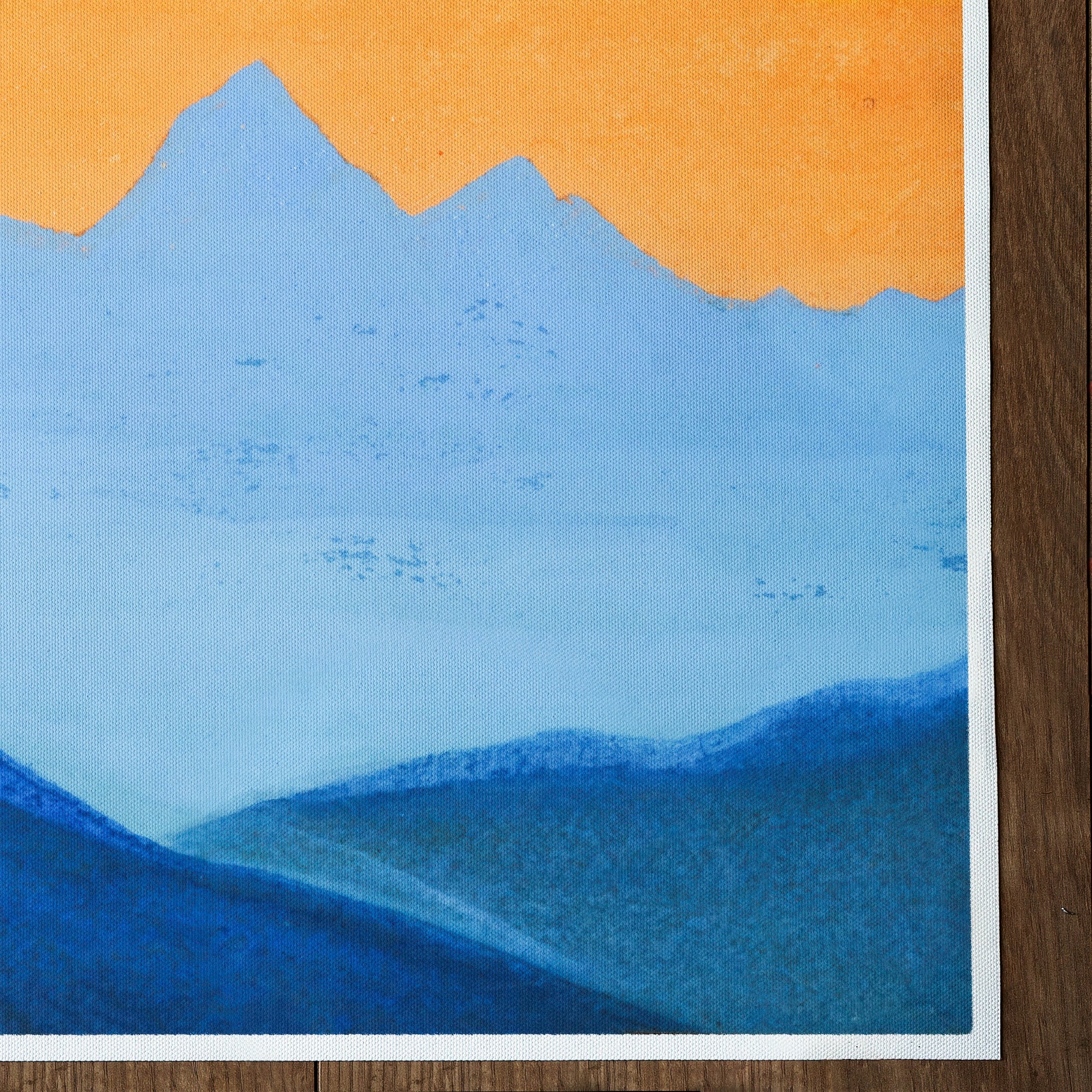 Abend (Blaue Berge Vor Orangefarbenem Himmel) (1940)
