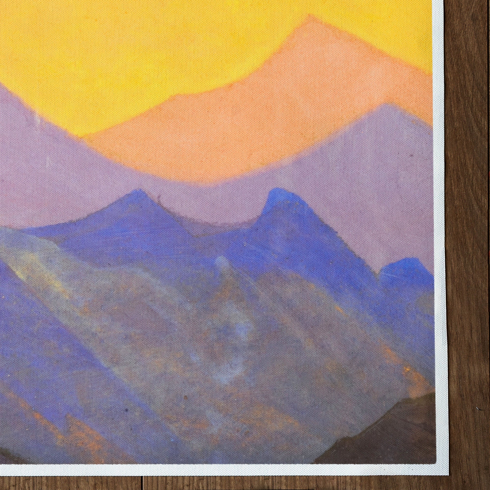Himalaya (Lila Berge Vor Dem Sonnenuntergangshimmel) (1940)