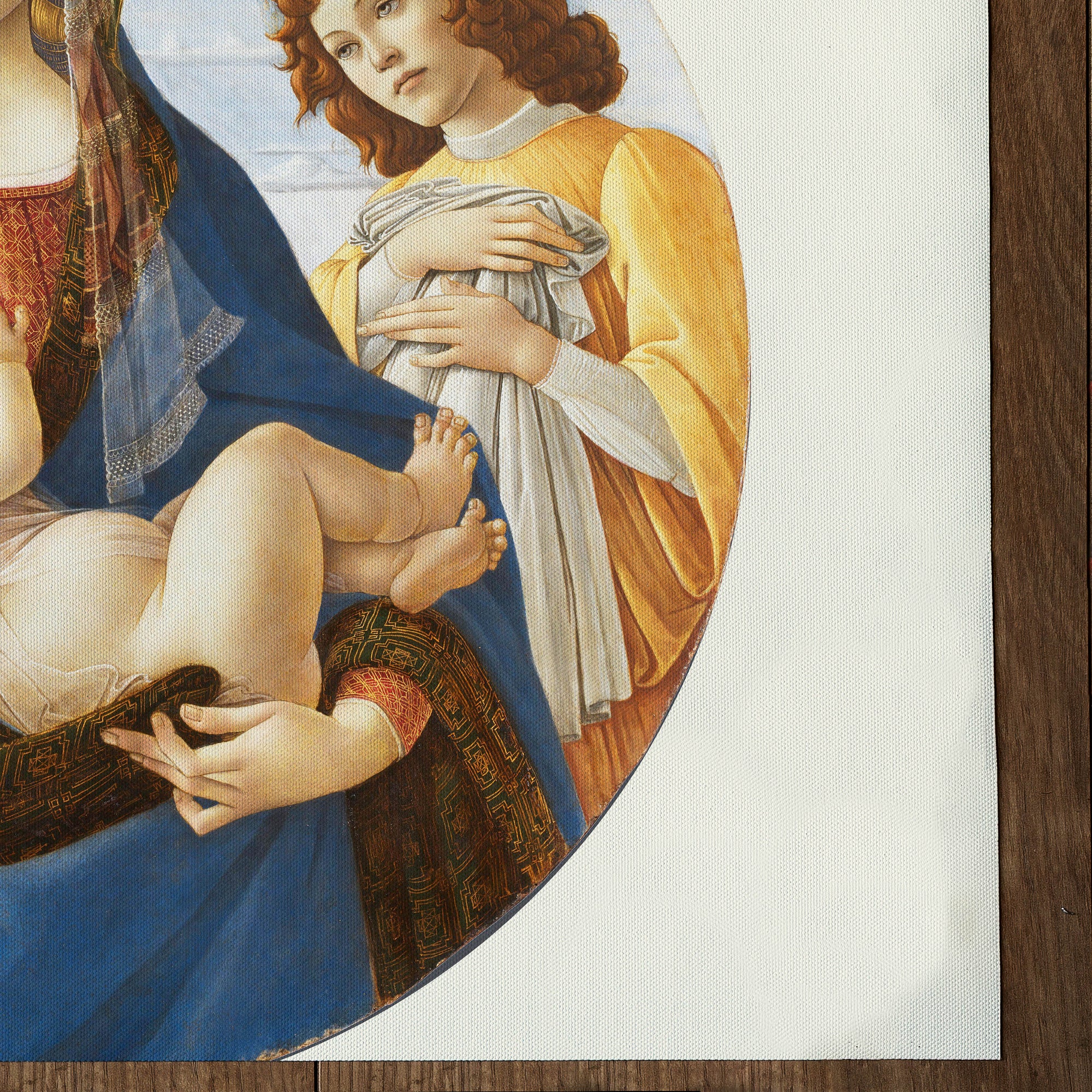 The Virgin and Child with Saint John and an Angel (1490)