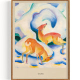 Rehe im Schnee (1911)