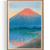 Daybreak over Lake Yamanaka (1931)