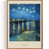 Sternennacht über der Rhone (1888)