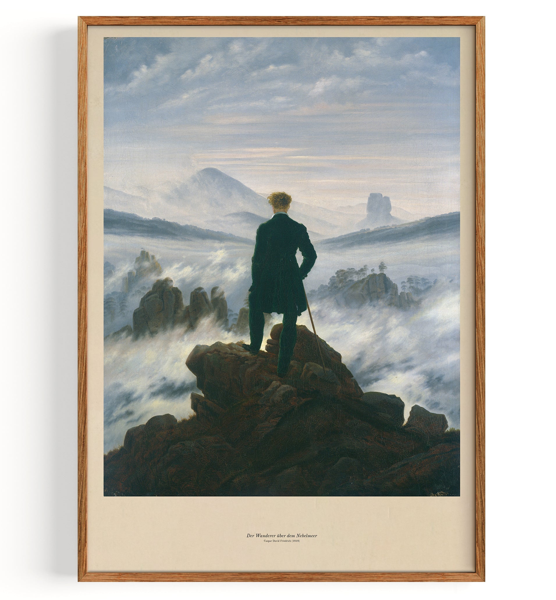 Wanderer über dem Nebelmeer (1818)