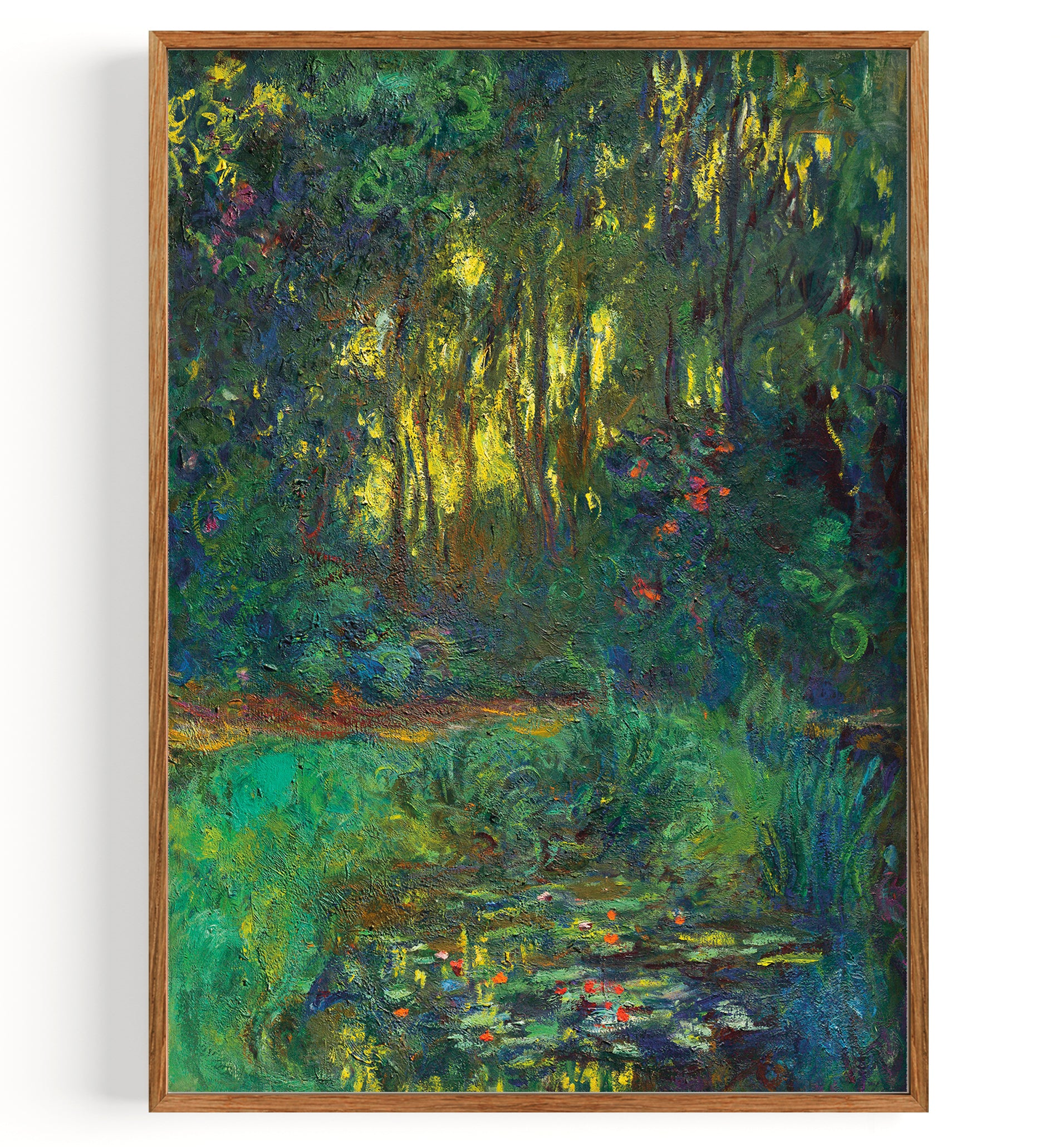 Coin du bassin aux nymphéas (1918)