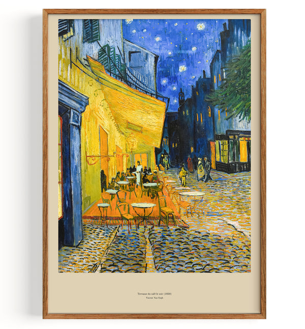 Caféterrasse am Abend / Terrasse du cafe le soir (1888)