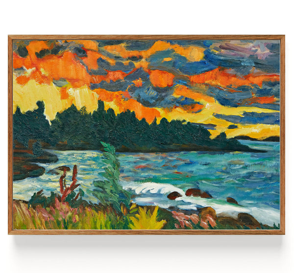 Afton vid havet (1866-1938)
