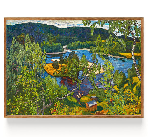 Sommarlandskap, Ramsele (1915-1916)