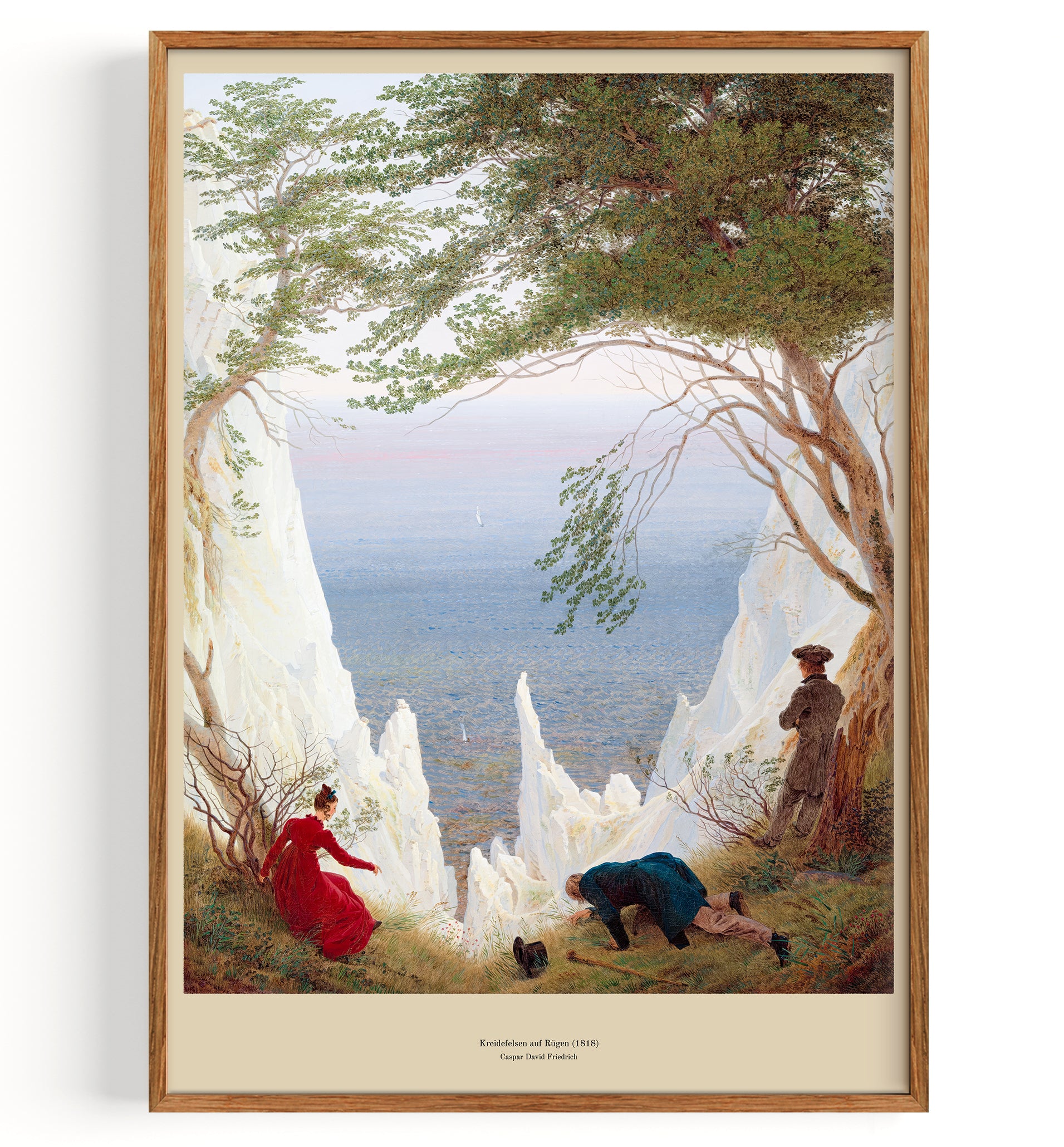 Kreidefelsen auf Rügen (1818)