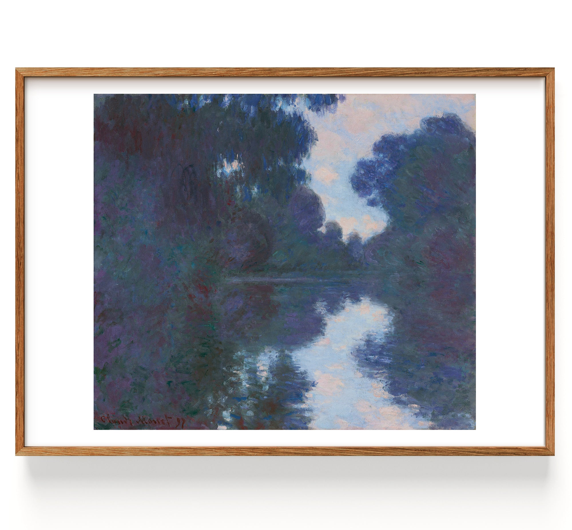 Matinée sur la Seine, temps net (1897)