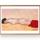 Nu à plat ventre sur le sable (1924)