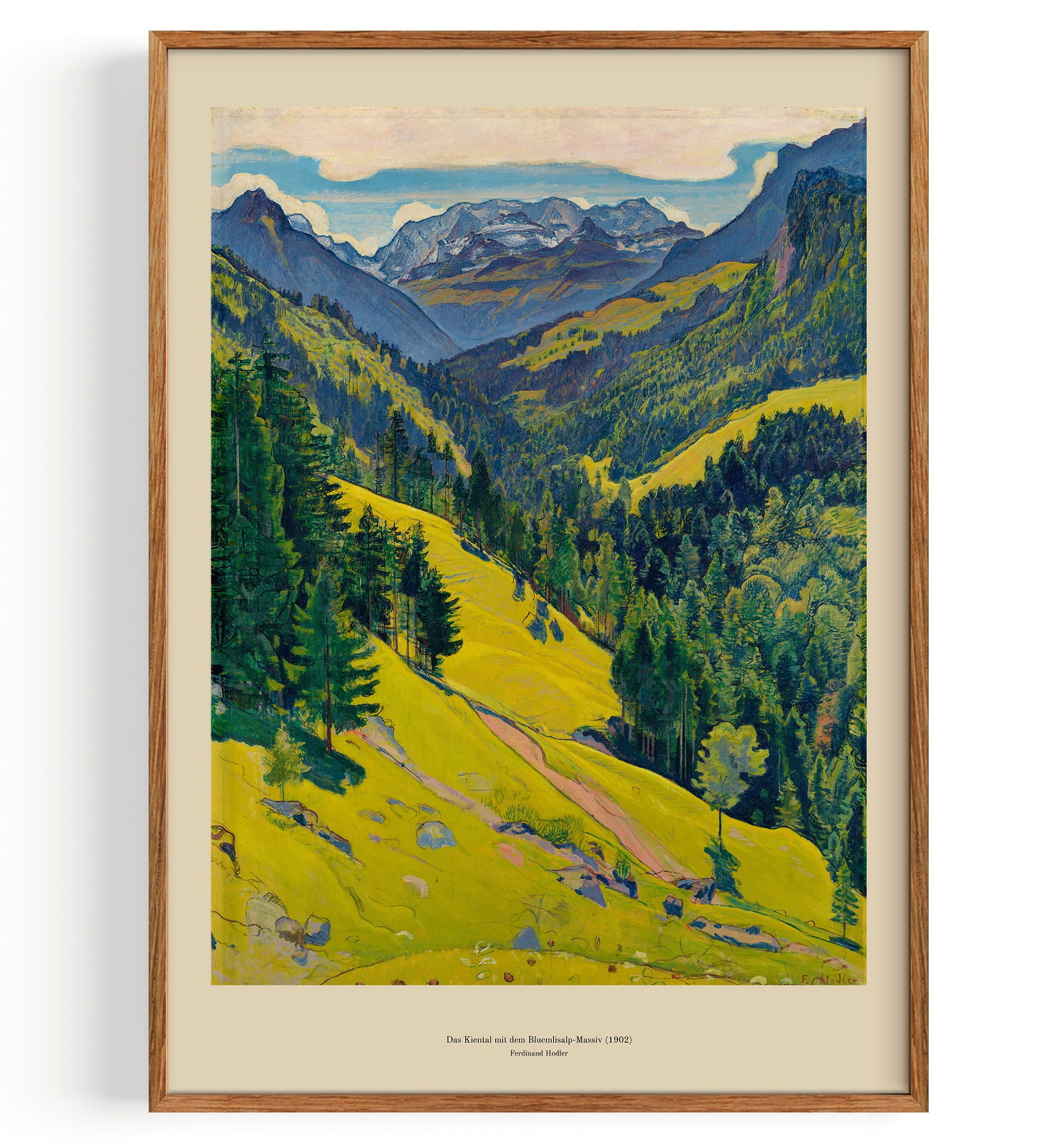 Das Kiental mit dem Bluemlisalp (1902)