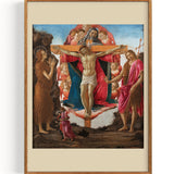 Trinity with Saint Mary Magdalen and Saint John the Baptist, Archangel Raphael and Tobias (1491 1494)