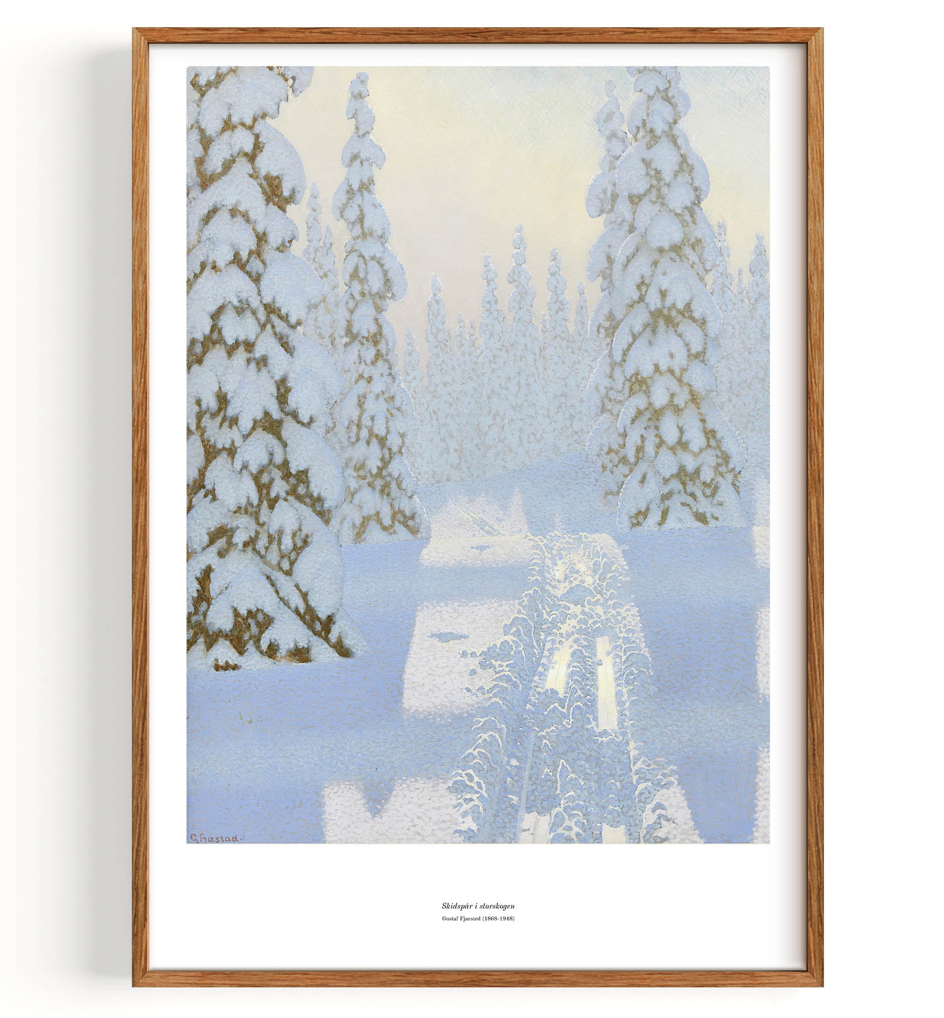 Skidspår i storskogen (1868-1948)
