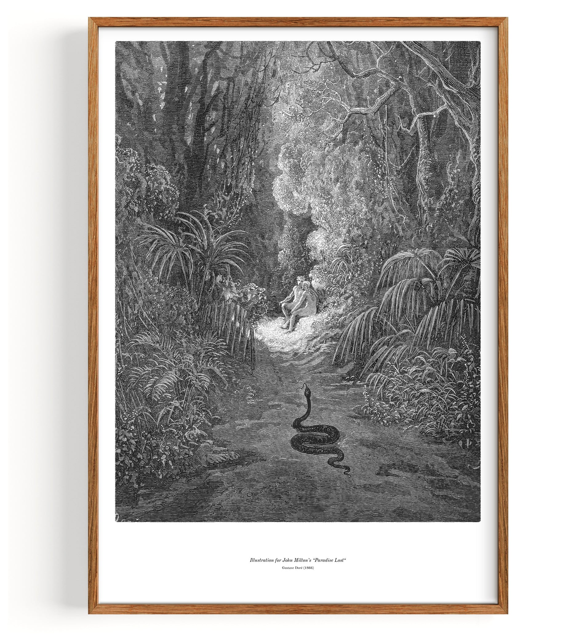 Illustration For John Milton’S “Paradise Lost“ (1866)