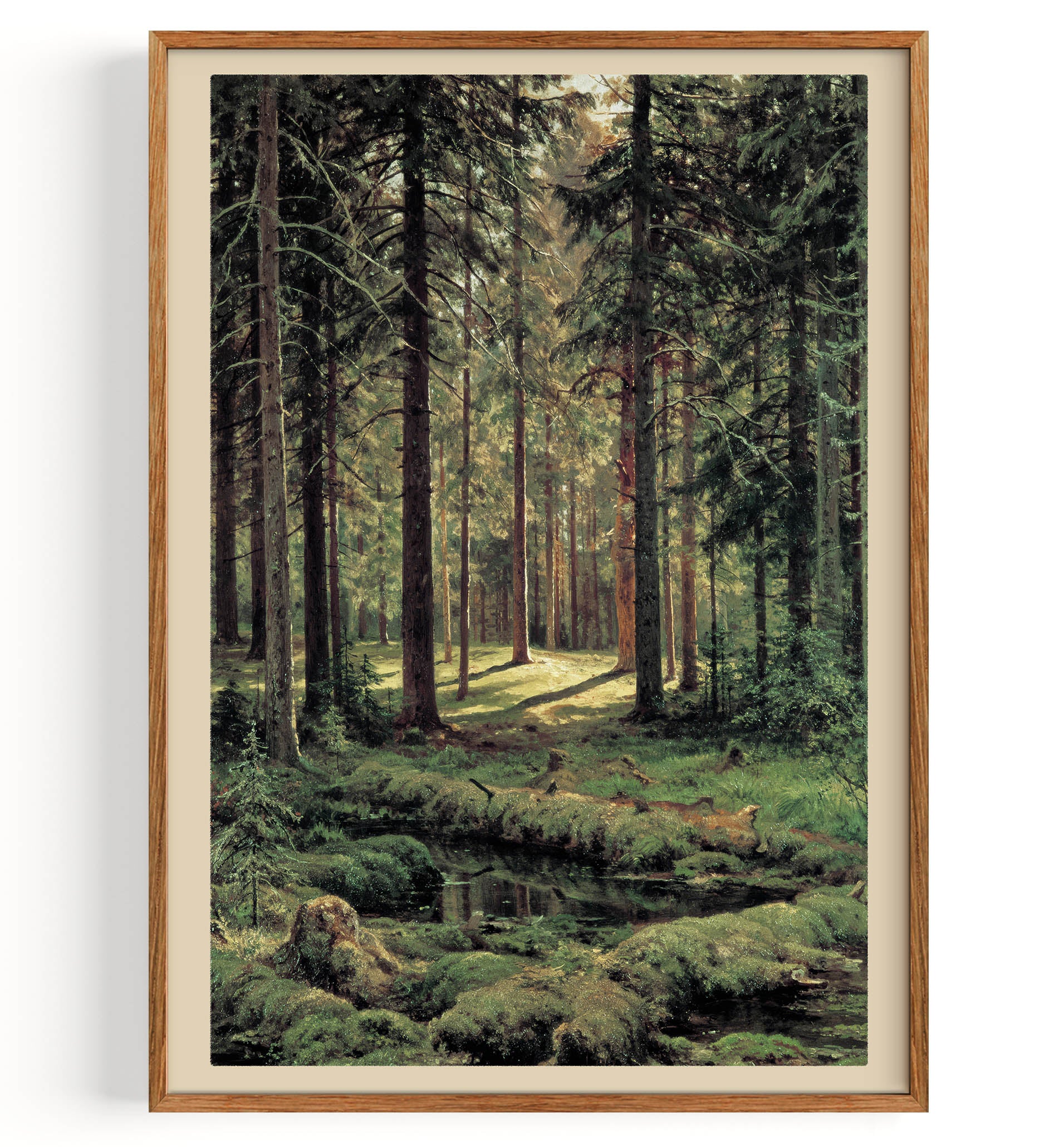 Coniferous Forest, Sunny Day  (1895)