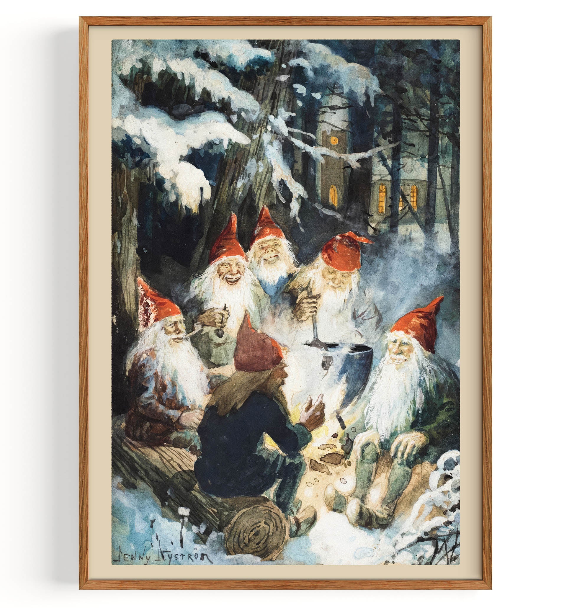 The porridge is prepared (1854-1946)