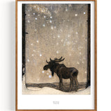 Elk in the snow (1912)