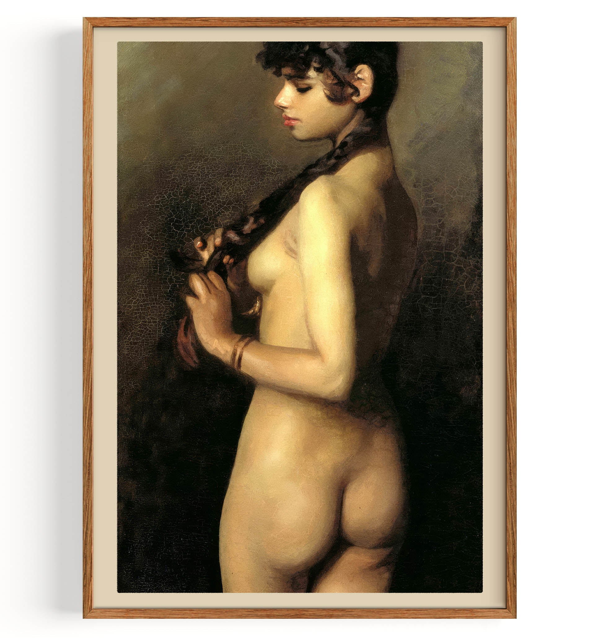 Life Study (Study of an Egyptian Girl) (1856-1925)