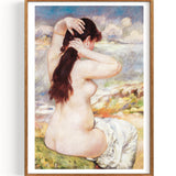 Nude Fixing Her Hair  (1841-1919)