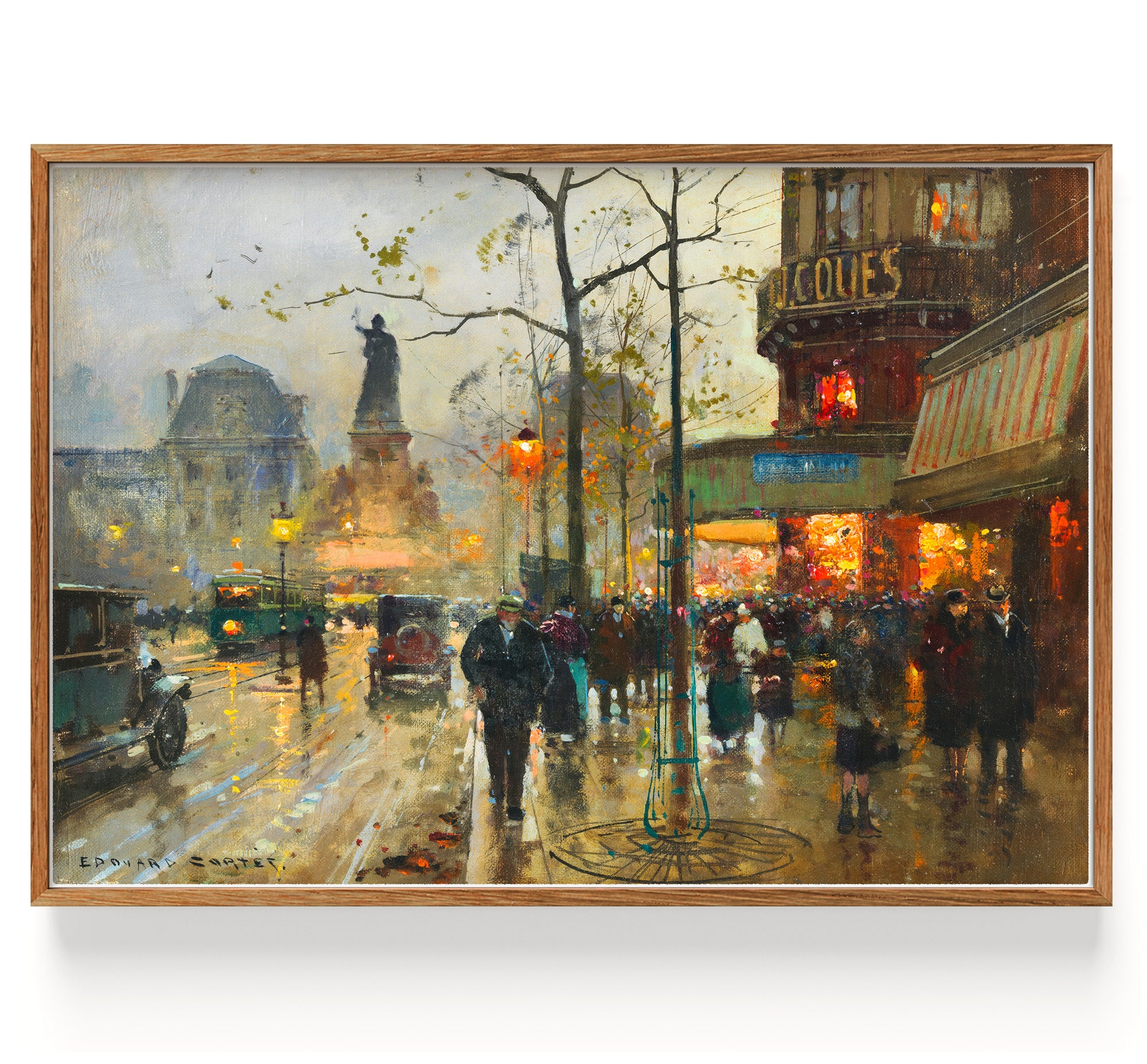 Place De La République, Twilight (1882–1969)