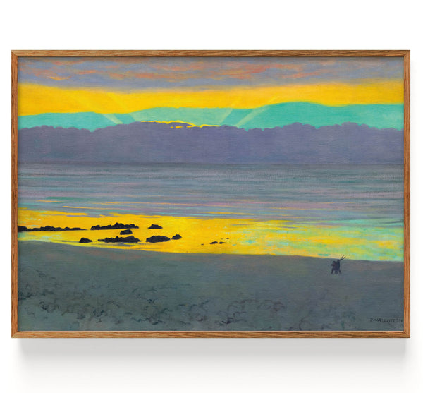 Coucher de soleil jaune et vert (1911)