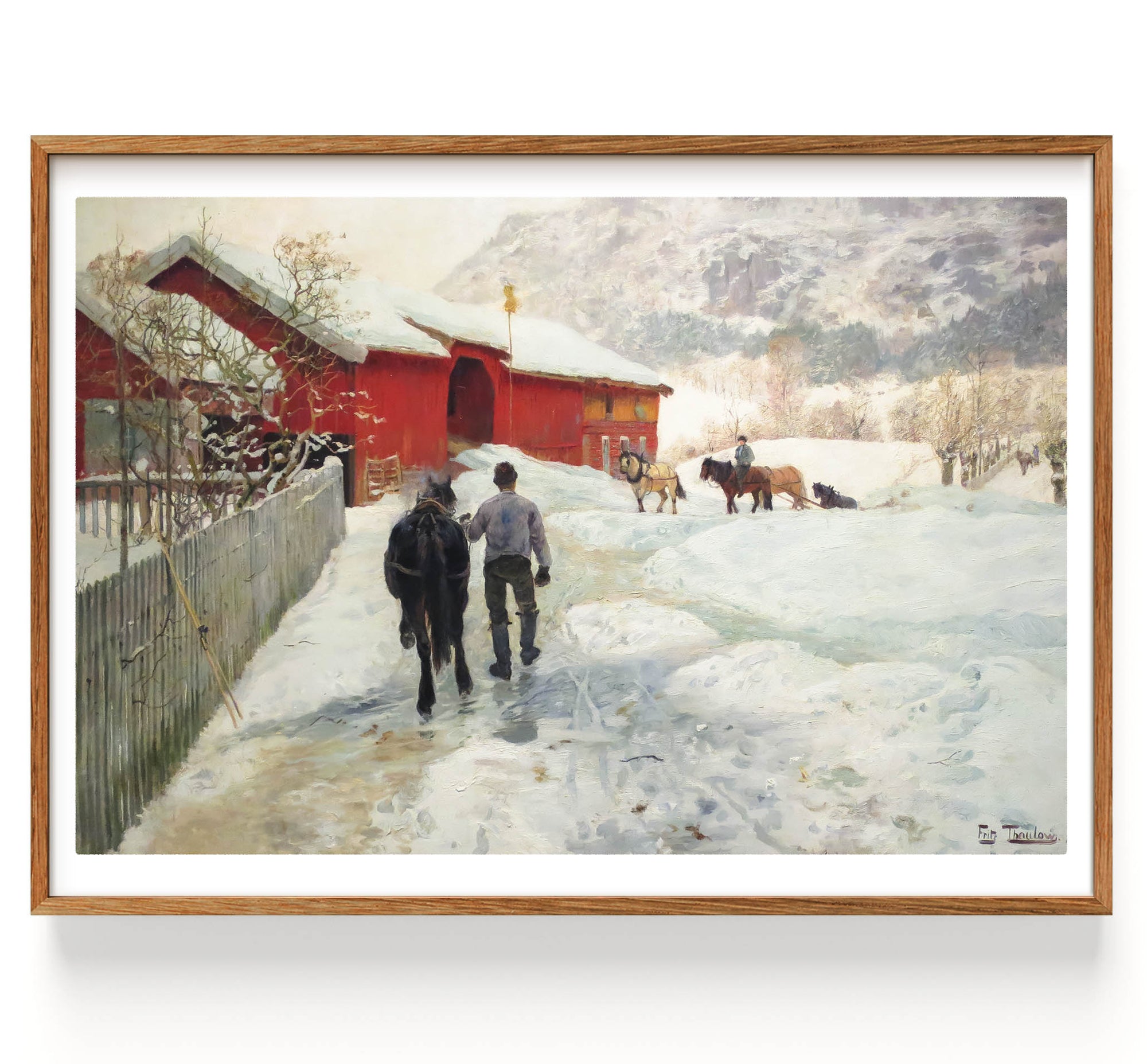 Timber Haulers returning Home (1847-1906)