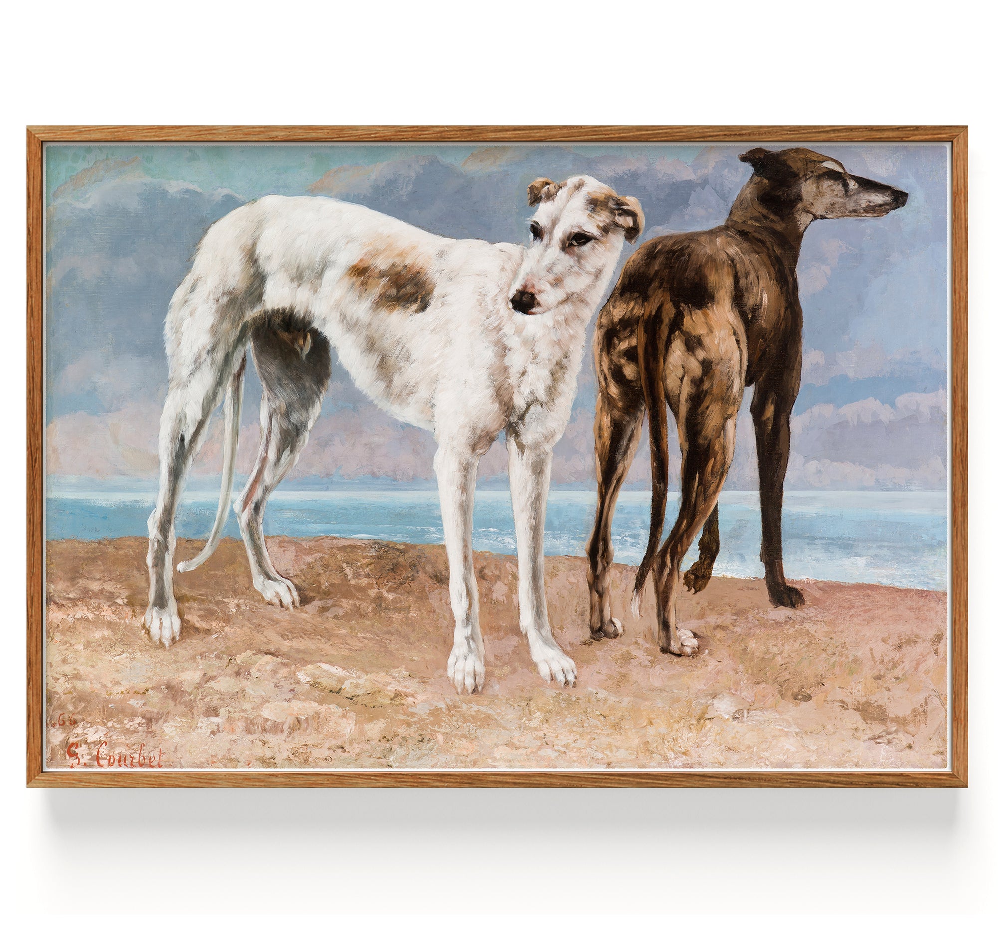 The Greyhounds Of The Comte De Choiseul (1866)