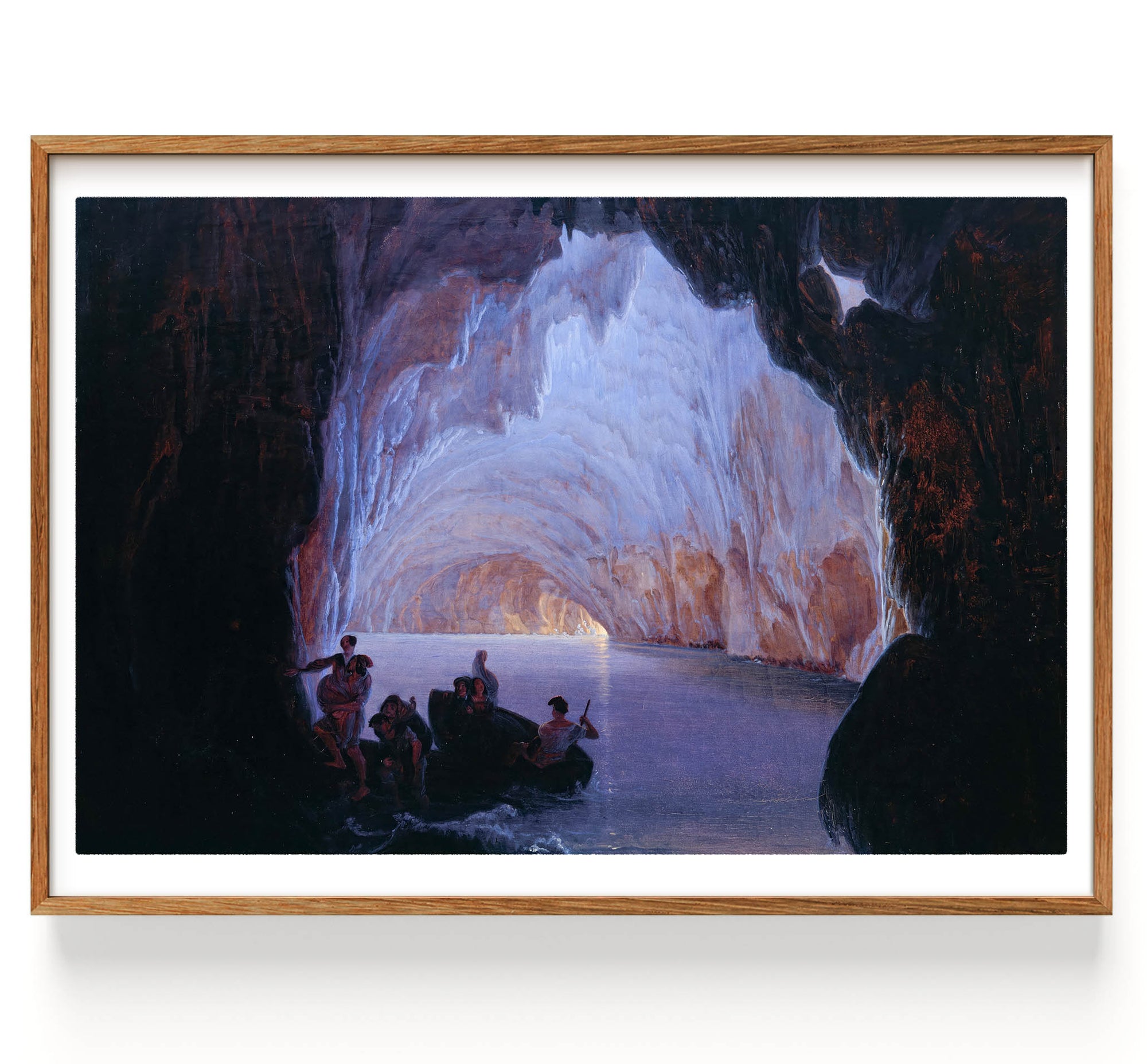 Die Blaue Grotte auf Capri (1835)