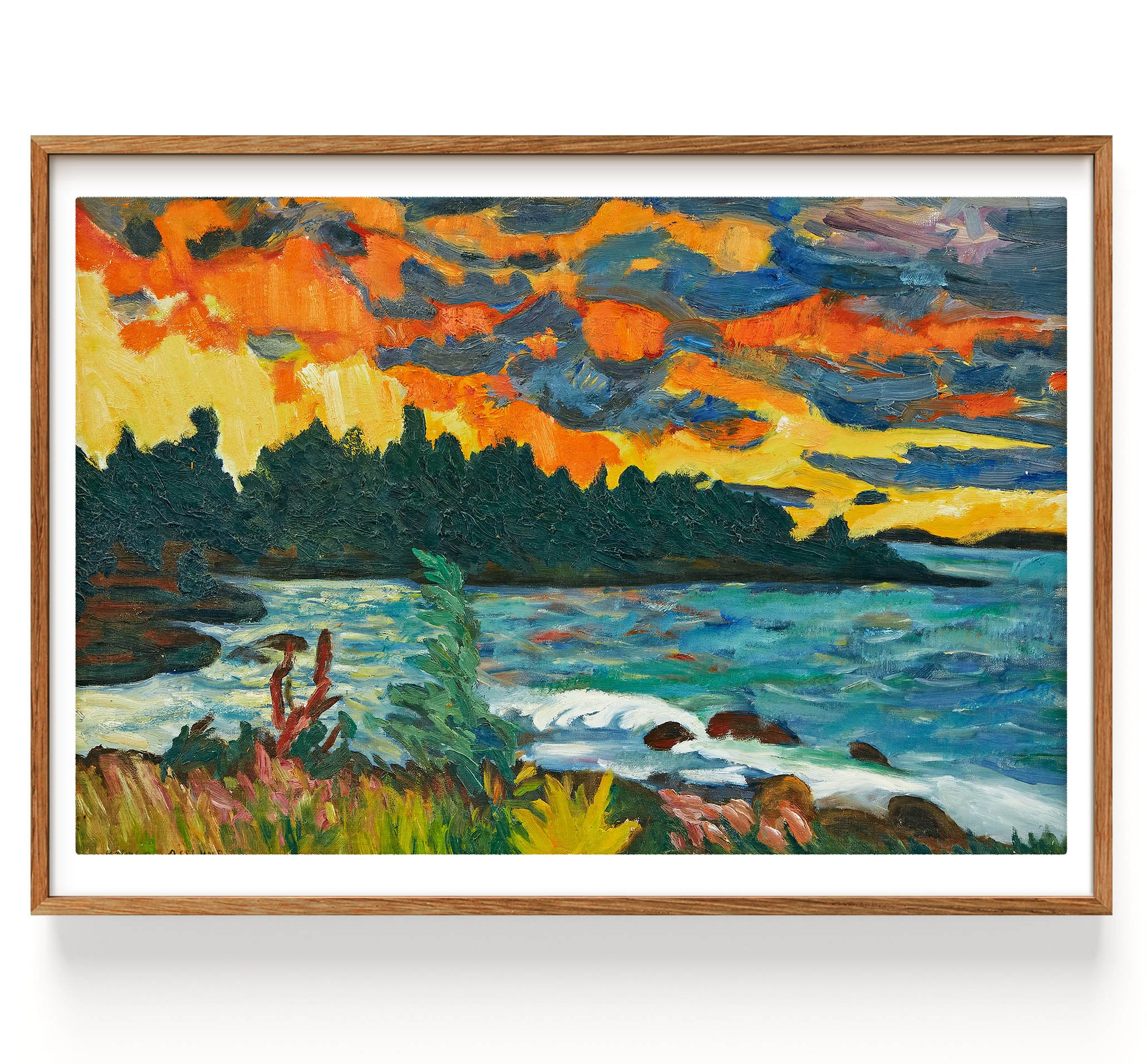 Afton vid havet (1866-1938)