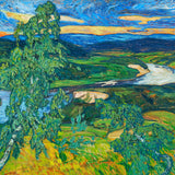 Landskap med bjork (Bjork och nipor) (1917)