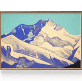 Gipfel Des Kangchendzönga (Schneebedeckte Gipfel Vor Türkisfarbenem Himmel) (1937)