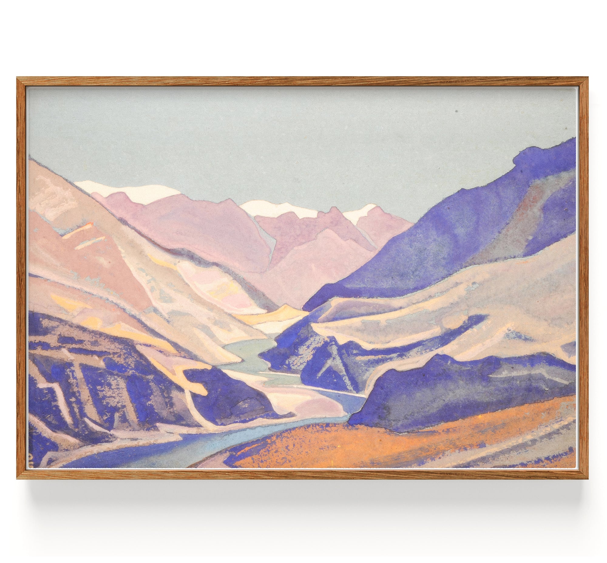 Himalaya (Fluss Schlängelt Sich Zwischen Bergen) (1938)