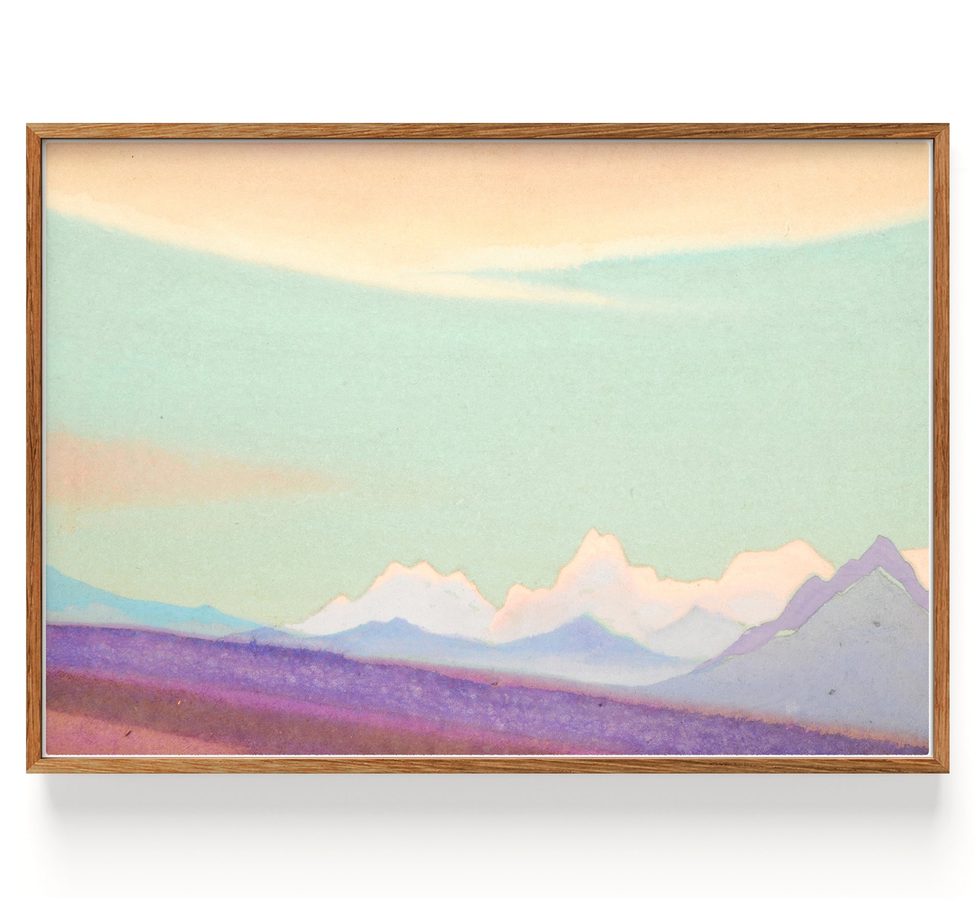 Himalaya (Rosa Gipfel Vor Türkisfarbenem Himmel) (1938)
