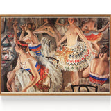In der Ballettumkleidekabine große Ballerinas (1884-1967)