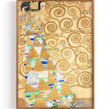 Die Erwartung (Tänzerin), Mosaikfrieses für den Speisesaal des Palais Stoclet in Brüssel Teil 2 (1910-1911)